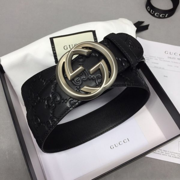 gucci belt 40mm Silver - Image 5