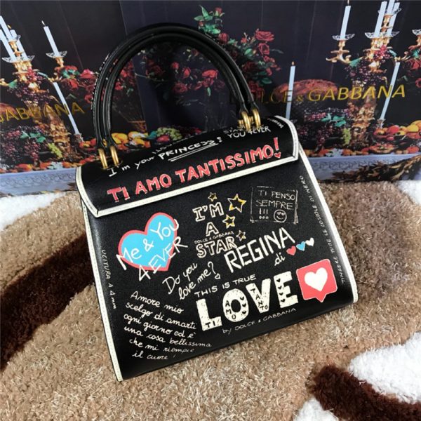 Dolce & Gabbana d&g Sicily Printed Shoulder Bag - Image 5