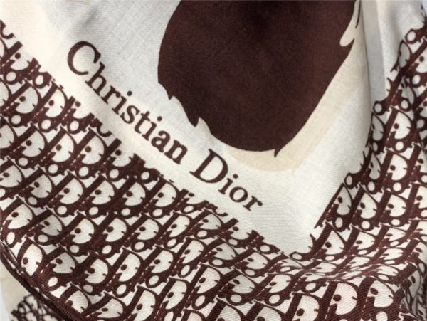 dior cashmere shawl women - Image 4