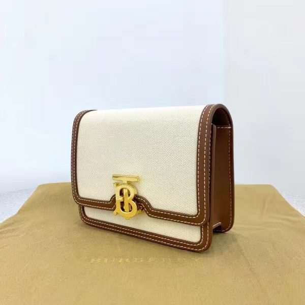 Burberry Canvas TB Crossbody Bag - Image 2