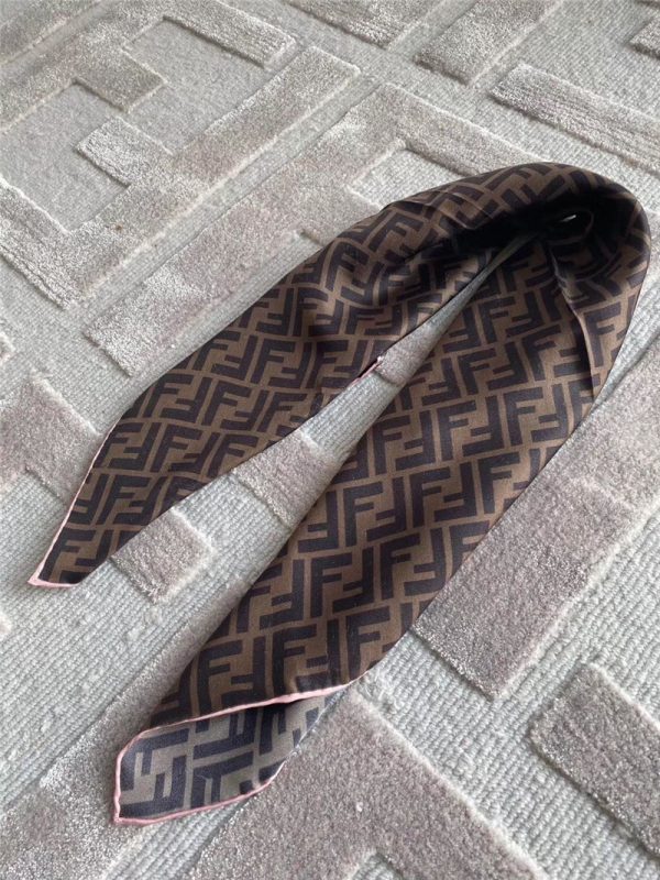 fendi silk square scarf - Image 3