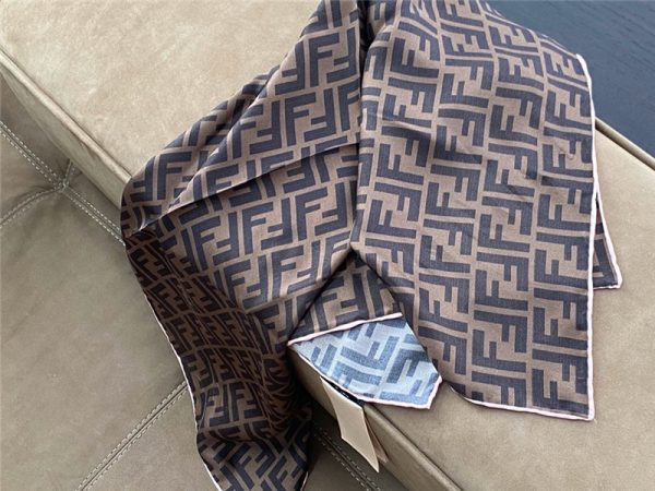 fendi silk square scarf - Image 5