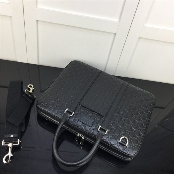 Gucci Signature leather briefcase - Image 4