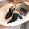 Bottega Veneta block heel sandals