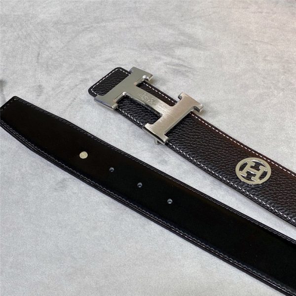 hermes belt women black - Image 3