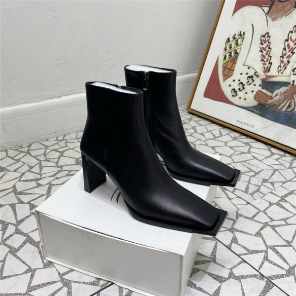 balenciaga boots black