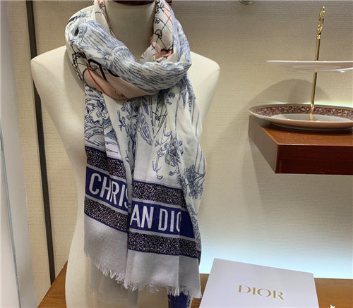 Dior cashmere shawl