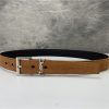 ysl leather belt
