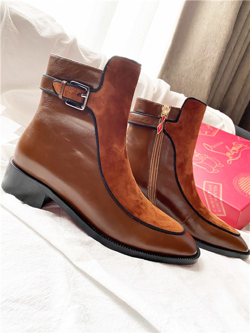 christian louboutin red bottoms boots