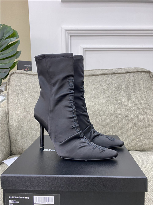 alexander wang heels boots