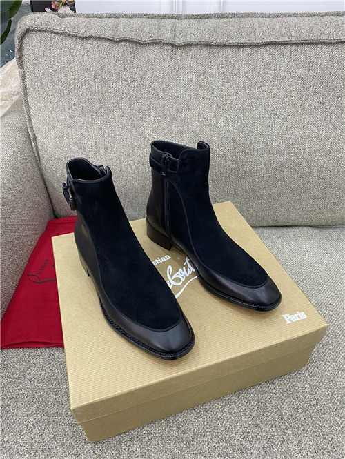 christian louboutin red bottoms boots