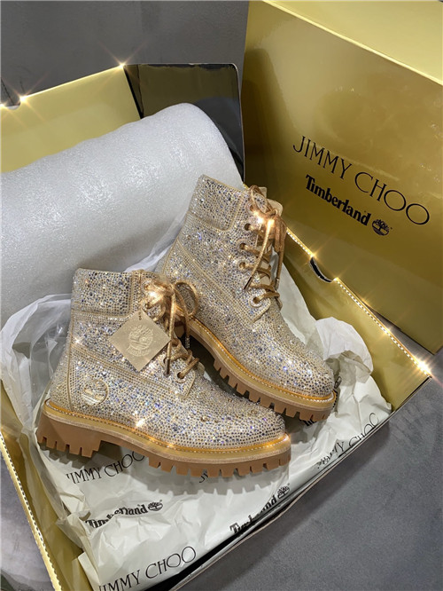 jimmy choo x timberland ankle boots
