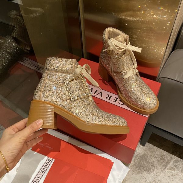 roger vivier ankle boots women