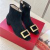 roger vivier belle vivier suede boots