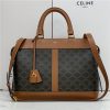 celine cabas canvas bag