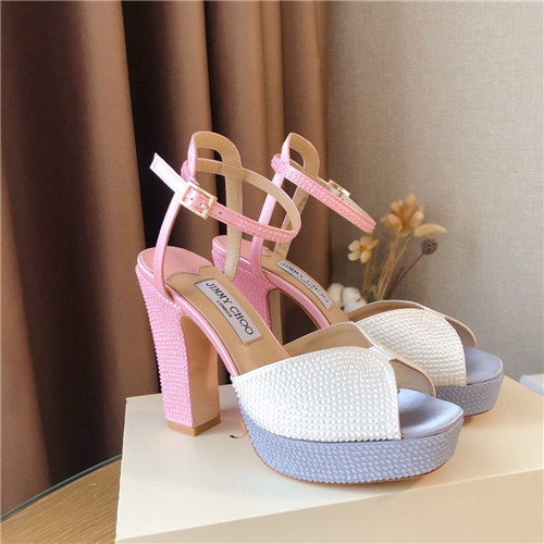 jimmy choo pearl  block heels