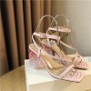 jimmy choo block heels sandals