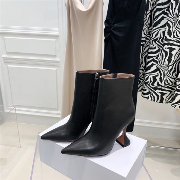 amina muaddi short boots - Image 5