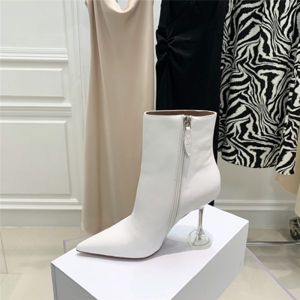 amina muaddi short boots - Image 4