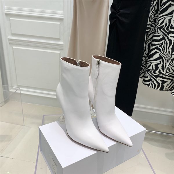 amina muaddi short boots