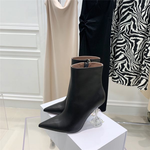 amina muaddi short boots - Image 3