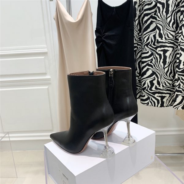 amina muaddi short boots - Image 8
