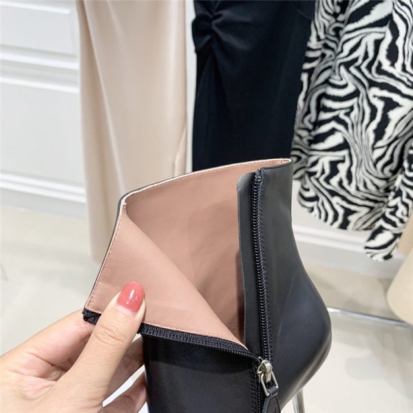 amina muaddi short boots - Image 9