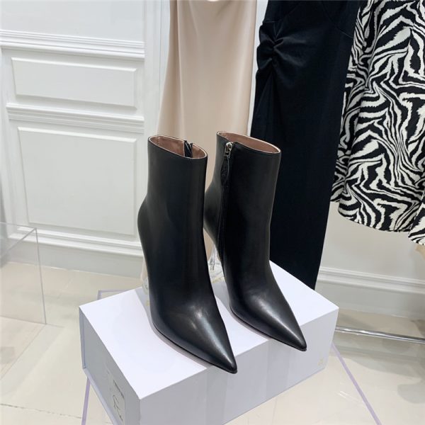 amina muaddi short boots