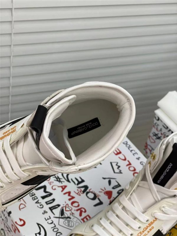 dolce & gabbana d&g high top sneakers - Image 4
