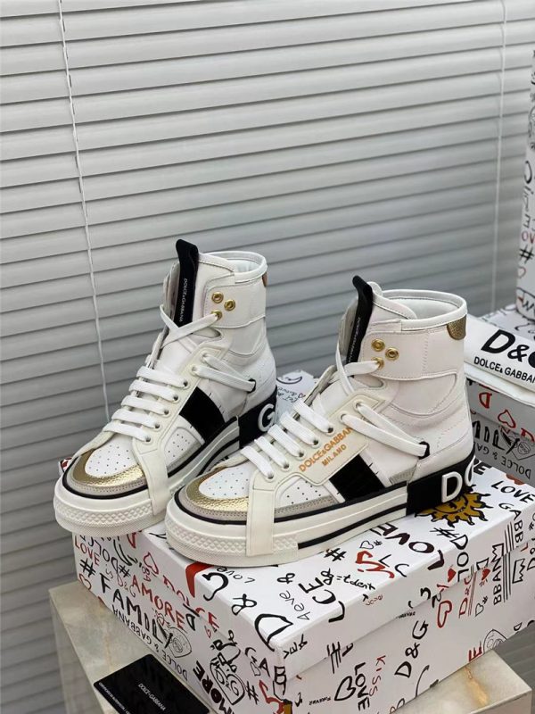 dolce & gabbana d&g high top sneakers