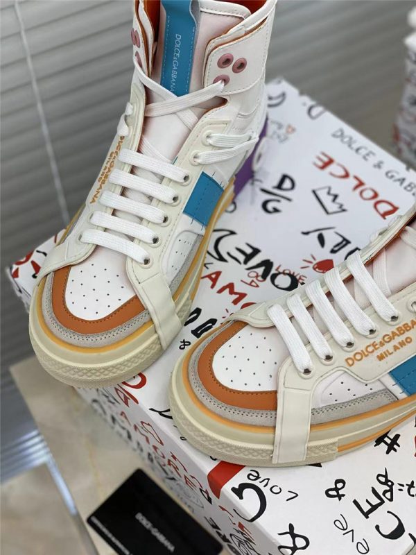 dolce & gabbana d&g high top sneakers - Image 6