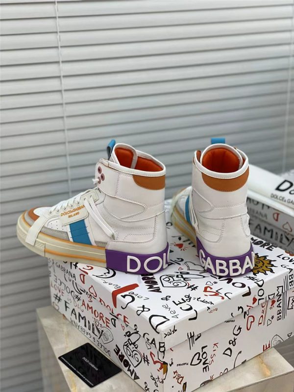 dolce & gabbana d&g high top sneakers - Image 8