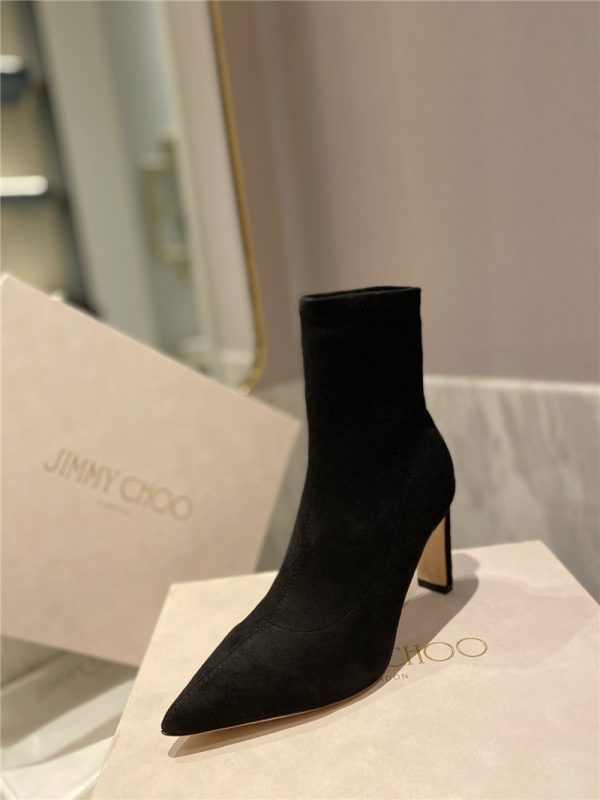 jimmy choo stretch boots short boots - Image 4