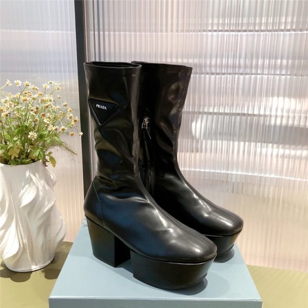 prada platform boots