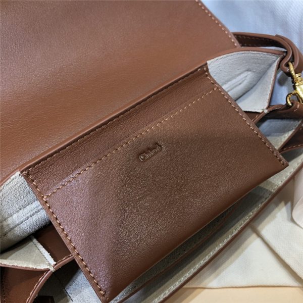 chloe drew bijou leather clutch bag - Image 8
