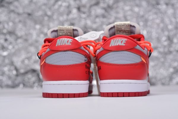 DUNK LOW OFF-WHITE UNIVERSITY RED - Image 6