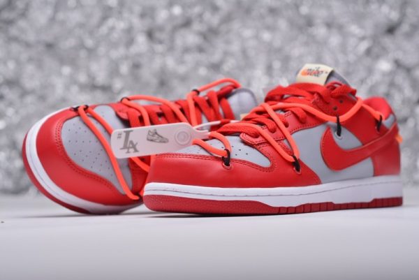 DUNK LOW OFF-WHITE UNIVERSITY RED - Image 5