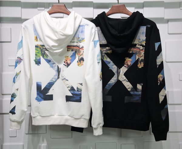 OFF-WHITE MONET ARROW HOODIE REPLICA