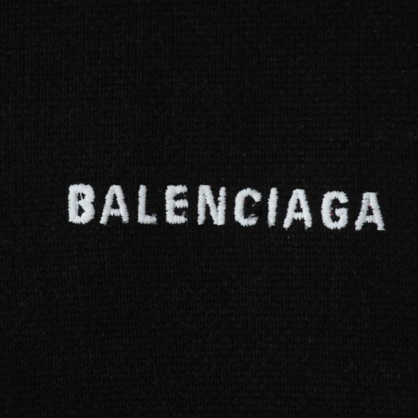 Balenciaga Black Coke Crew Neck Swea - Image 6