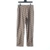 Balenciaga BLCG 22FW khaki twill button-down suit trousers