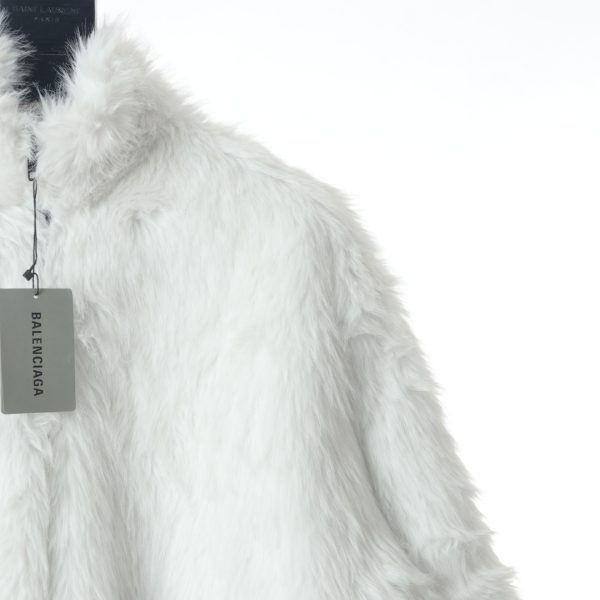 Balenciaga BLCG 22FW limited environmental graffiti fur coat - Image 5