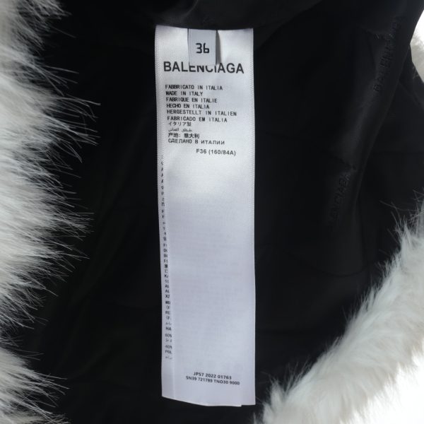 Balenciaga BLCG 22FW limited environmental graffiti fur coat - Image 8