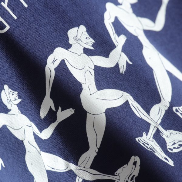 Balenciaga washing the marathon athlete printed hooded sweater A - Image 4