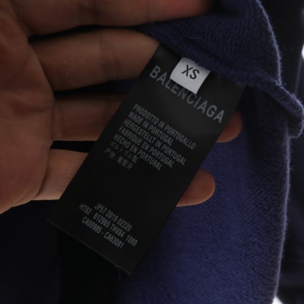 Balenciaga washing the marathon athlete printed hooded sweater A - Image 8