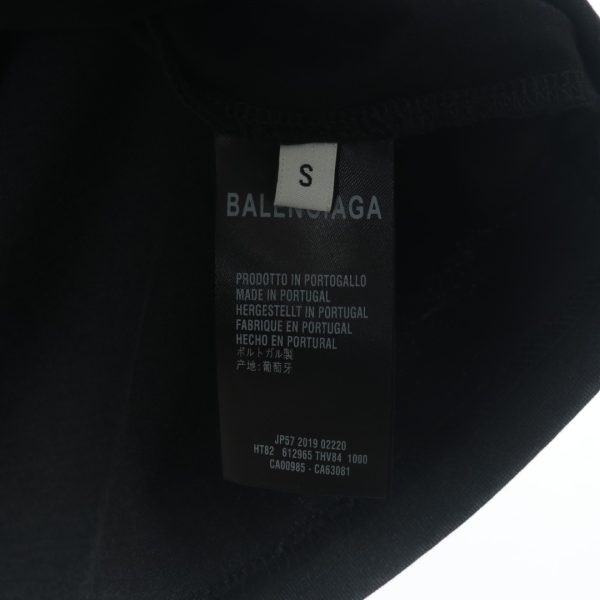 Balenciaga character pattern printing water washing round neck sweater - Image 8