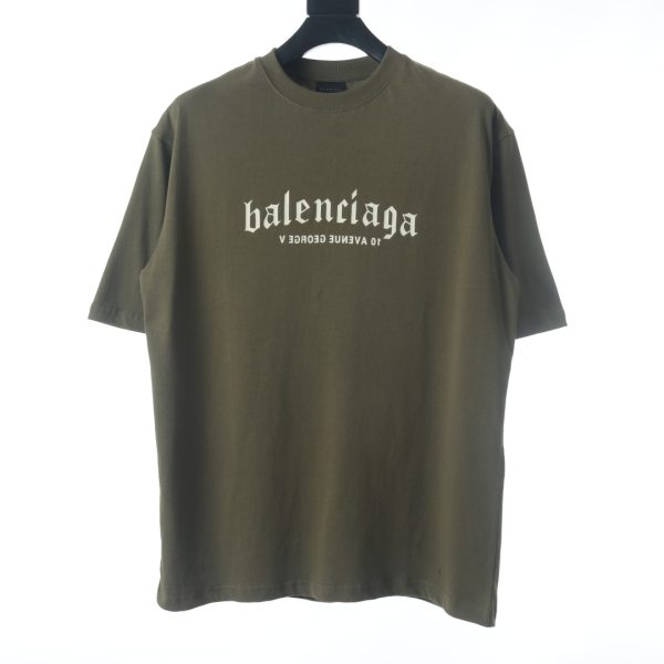 Balenciaga BLCG English letter print short-sleeved T-shirt