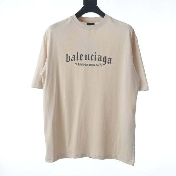 Balenciaga BLCG English letter print short-sleeved T-shirt