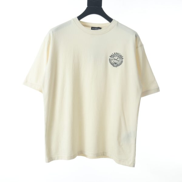 Balenciaga BLCG 1917 Scissors Embroidered Short Sleeve T-Shirt