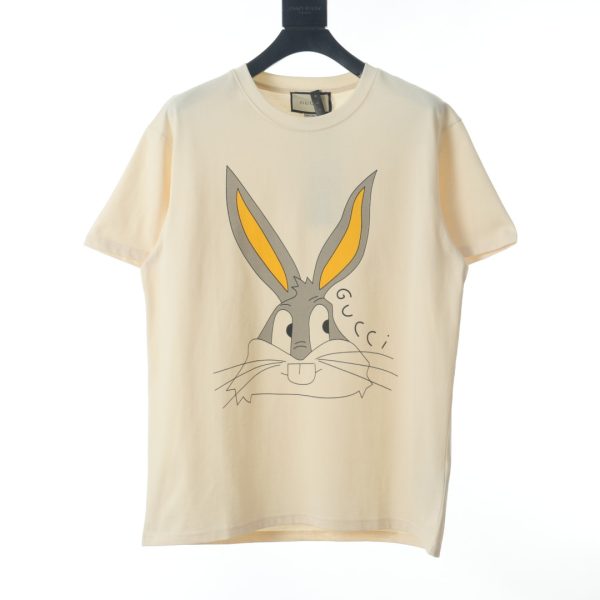 GUCCI Year of the Rabbit limited rabbit print short-sleeved T-shirt