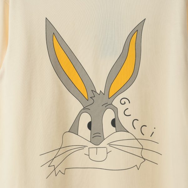 GUCCI Year of the Rabbit limited rabbit print short-sleeved T-shirt - Image 4